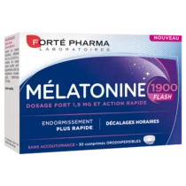 Retrouvez FORTÉ PHARMA Forté Nuit Mélatonine 1900 Flash | 30 comprimés aux meilleurs prix sur Bebemaman.ma . Livraison à domicile partout au Maroc.