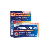 Retrouvez FORTE PHARMA IMMUVIT’4G Multivitamines et Immunité 30 Comprimès aux meilleurs prix sur Bebemaman.ma . Livraison à domicile partout au Maroc.